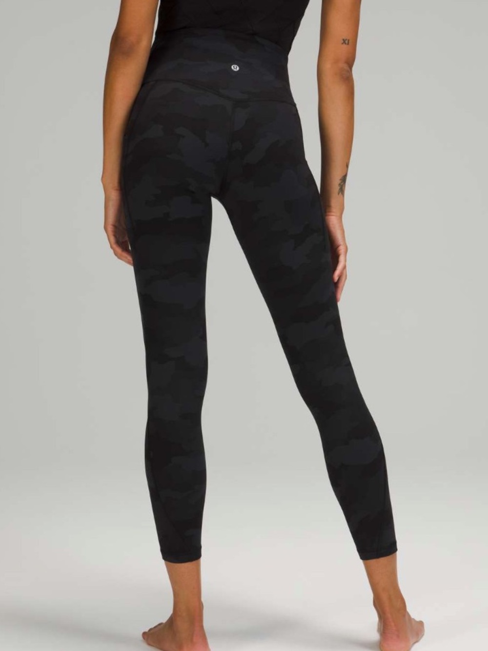 Lululemon Align High Rise Camo Pant Legging with Pockets 25" Size 8
